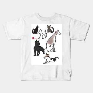 Cats & Dogs Kids T-Shirt